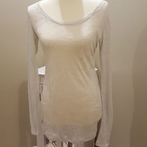 NWT Express long sleeve sheer top